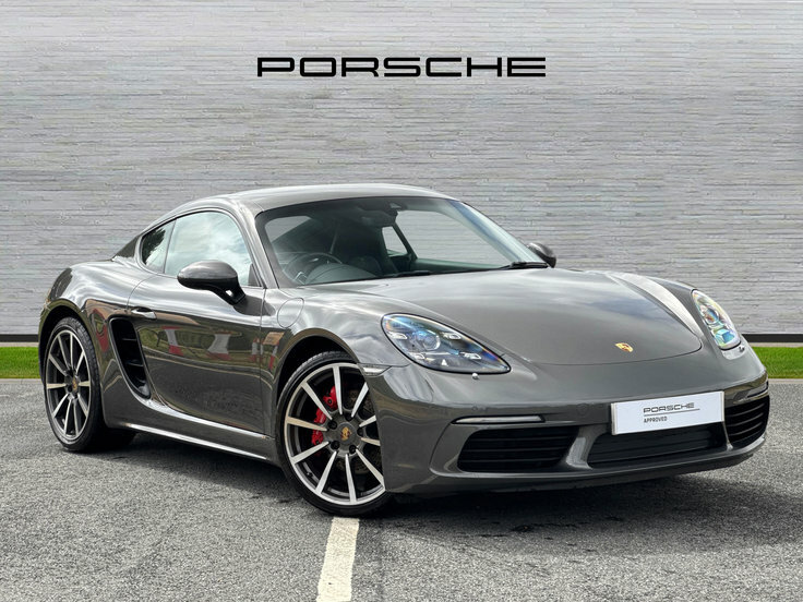 Porsche 718 Cayman 2.5T S Coupe Pdk 350 Ps Grey