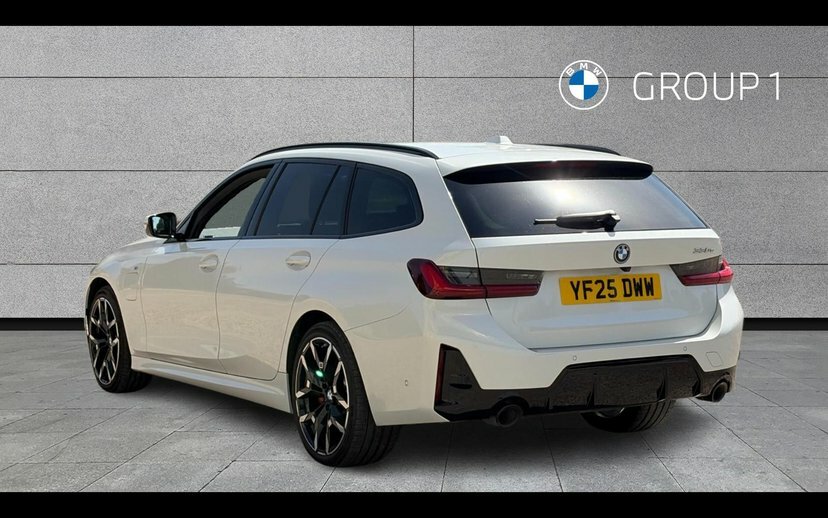 BMW 3 Series 330E M Sport Touring YF25DWW White #2