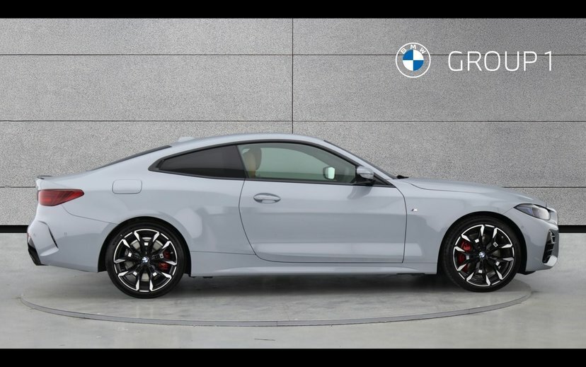 BMW 4 Series Gran Coupe 420I M Sport Coupe FV26RKE Grey #3