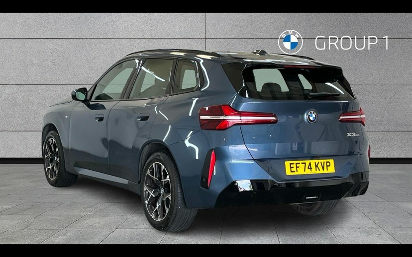 BMW X3 X3 20 Xdrive M Sport EF74KVP Blue #2