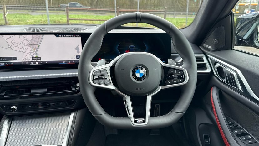 BMW 4 Series Gran Coupe 420I M Sport Gran Coupe LS26TUY Black #5