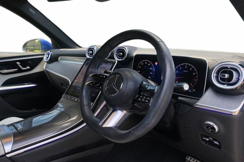 Mercedes-Benz GLC Class Glc300h Mhev Amg Line Premium DK74MLV Blue #5