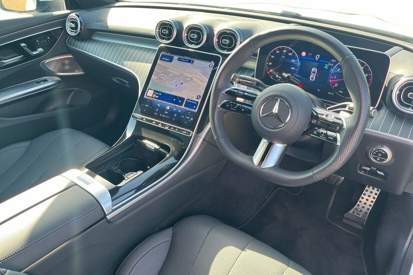 Mercedes-Benz CLE Class Cle200h Mhev Amg Line Premium Plus Coupe White #5