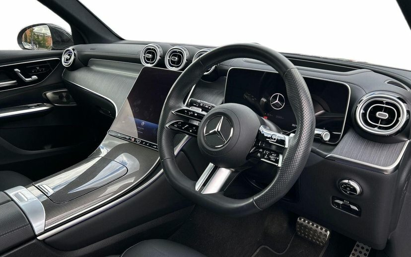 Mercedes-Benz GLC Class Glc 300 D 4Matic Amg Line Premium Coupe Blue #5
