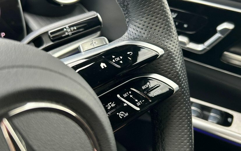 Mercedes-Benz GLC Class Glc 300 D 4Matic Amg Line Premium Coupe Blue #25
