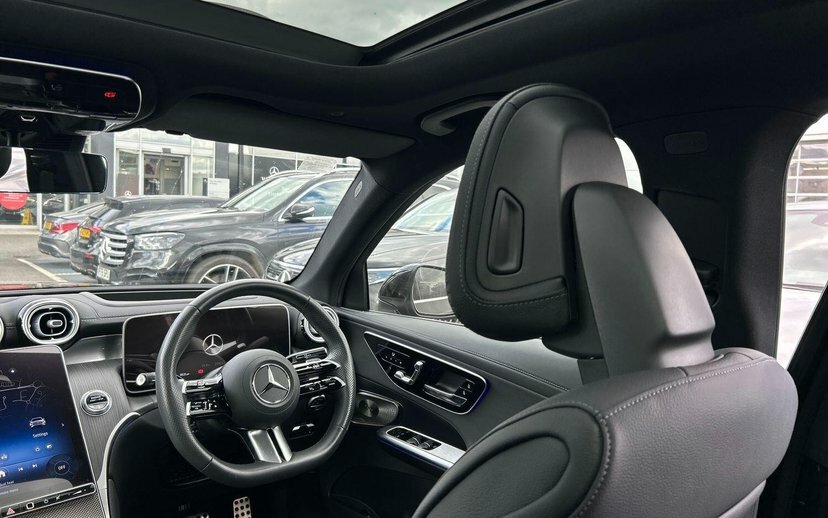 Mercedes-Benz GLC Class Glc 300 D 4Matic Amg Line Premium Coupe Blue #60
