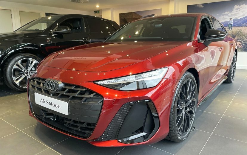 Audi A6 Saloon 2.0 Tdi Launch Edition S Tronic Quattro Red #3