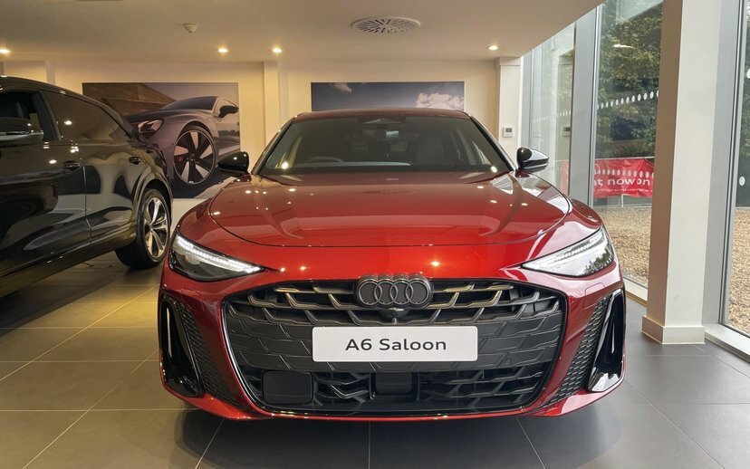 Audi A6 Saloon 2.0 Tdi Launch Edition S Tronic Quattro Red #2