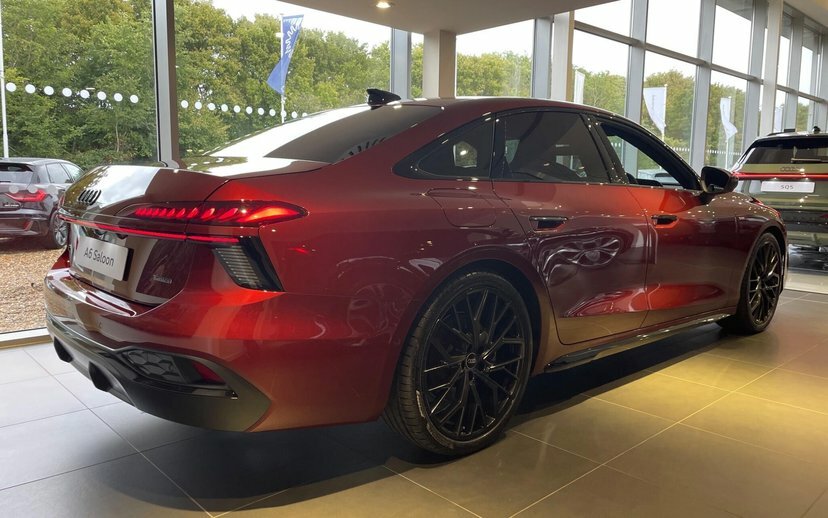 Audi A6 Saloon 2.0 Tdi Launch Edition S Tronic Quattro Red #4