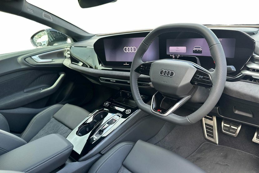 Audi A5 2.0 E-hybrid 25.9Kwh Black Edition Saloon Petr MD26EWF Black #6