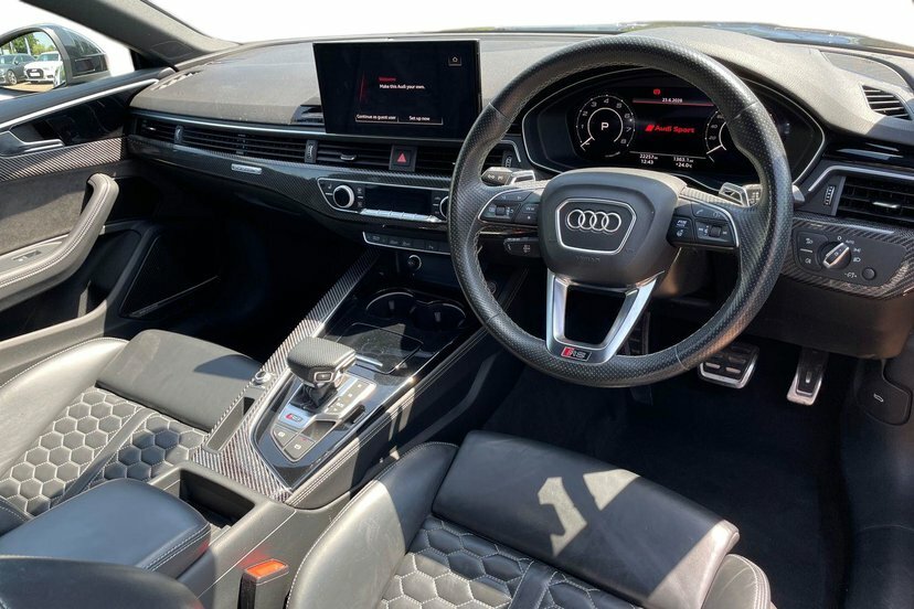 Audi RS5 2.9 Tfsi V6 Carbon Black Coupe Tiptroni Black #6