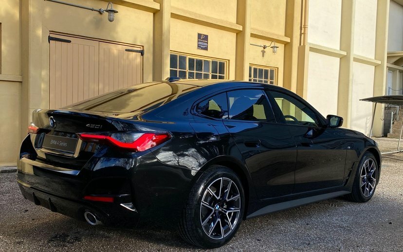 BMW 4 Series Gran Coupe 420I M Sport Gran Coupe RX26FEF Black #2