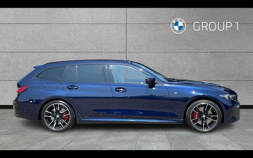 BMW 3 Series M340i Xdrive Touring Blue #3