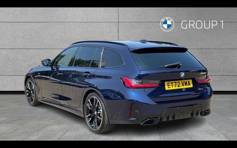BMW 3 Series M340i Xdrive Touring Blue #2