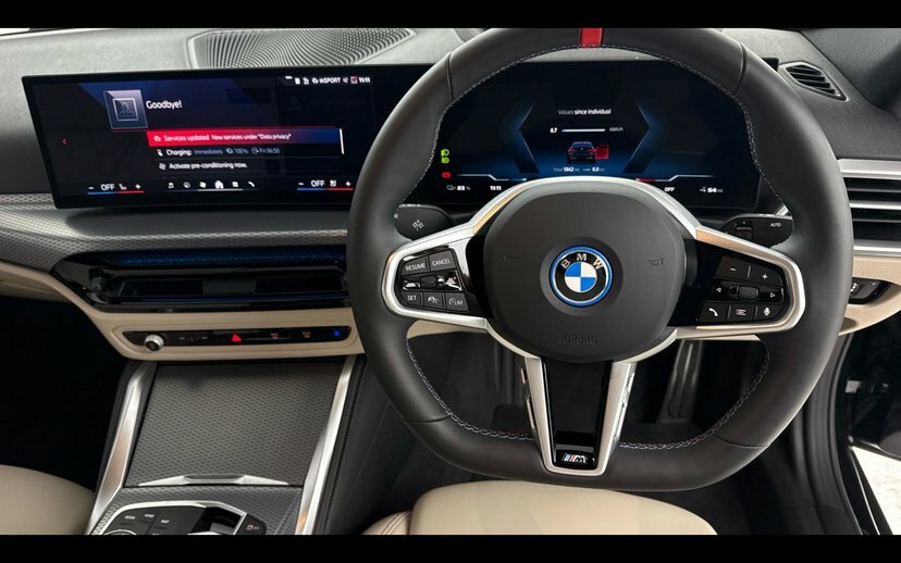 BMW i4 I4 M50 Black #5