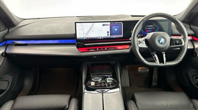 BMW i5 I5 Edrive40 M Sport Saloon Blue #5