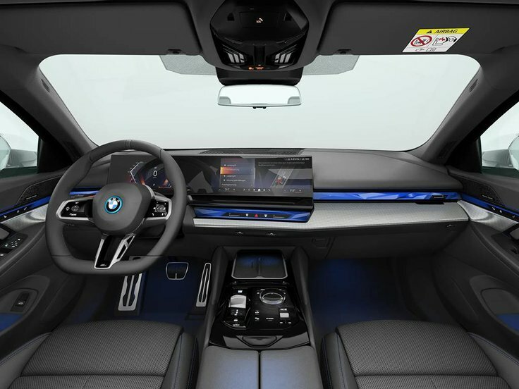 BMW i5 I5 Edrive40 M Sport Saloon Blue #3
