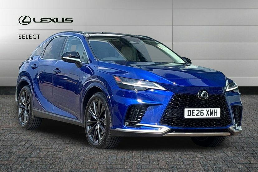 Lexus RX 2.5 450H 18.1Kwh F Sport Design Suv Pl Blue