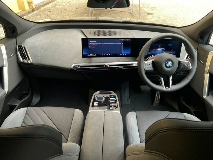 BMW iX Ix Xdrive45 M Sport Black #4