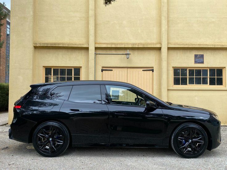 BMW iX Ix Xdrive45 M Sport Black #3