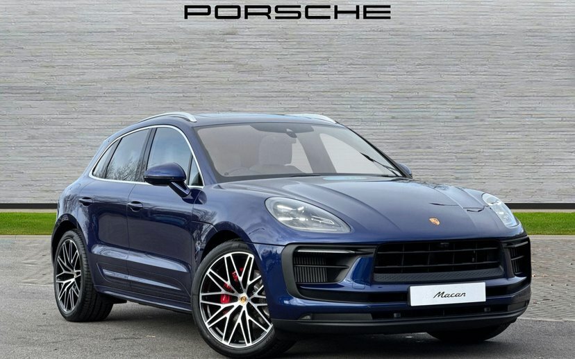 Porsche Macan 2.9T V6 S Suv Pdk 4Wd 380 Ps Blue