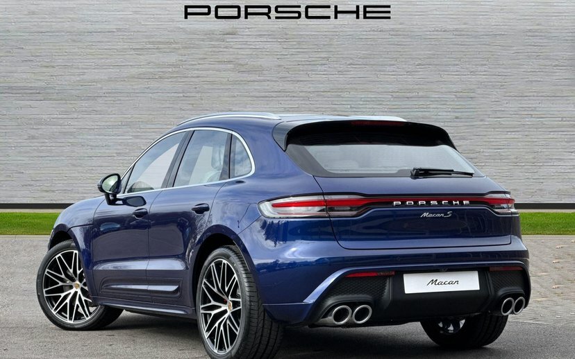 Porsche Macan 2.9T V6 S Suv Pdk 4Wd 380 Ps Blue #3