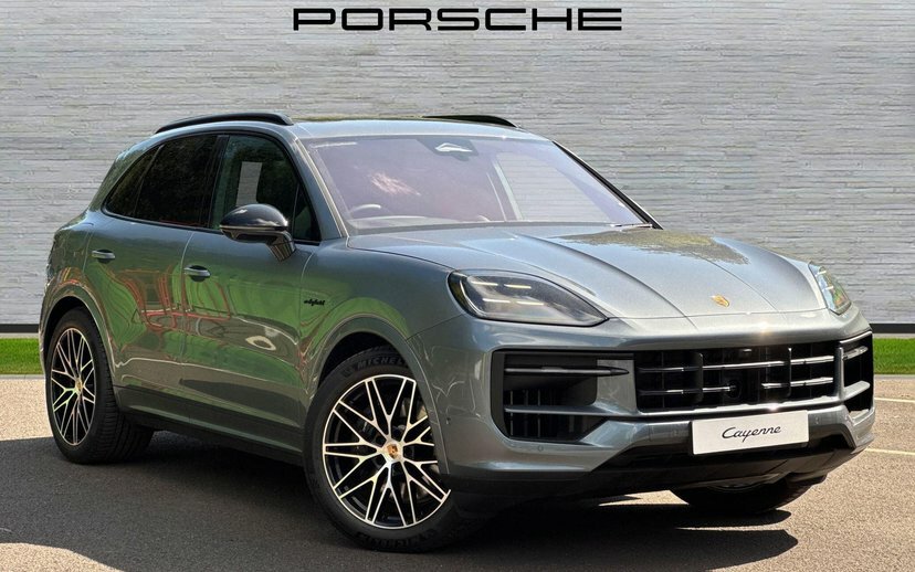 Porsche Cayenne 3.0 V6 E-hybrid 25.9Kwh Black Edition Suv Petr Grey