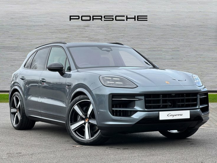 Porsche Cayenne 3.0 V6 E-hybrid 25.9Kwh Black Edition Suv Petr Grey