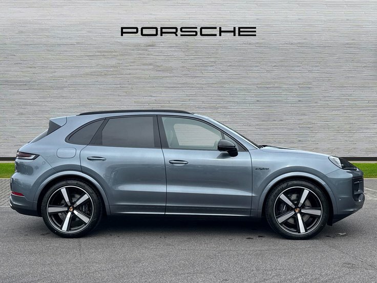 Porsche Cayenne 3.0 V6 E-hybrid 25.9Kwh Black Edition Suv Petr HJ26CXY Grey #2