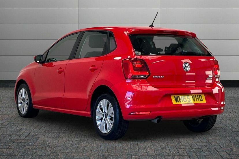 Volkswagen Polo 1.2 Tsi Bluemotion Tech Se Hatchback Ma Red #3