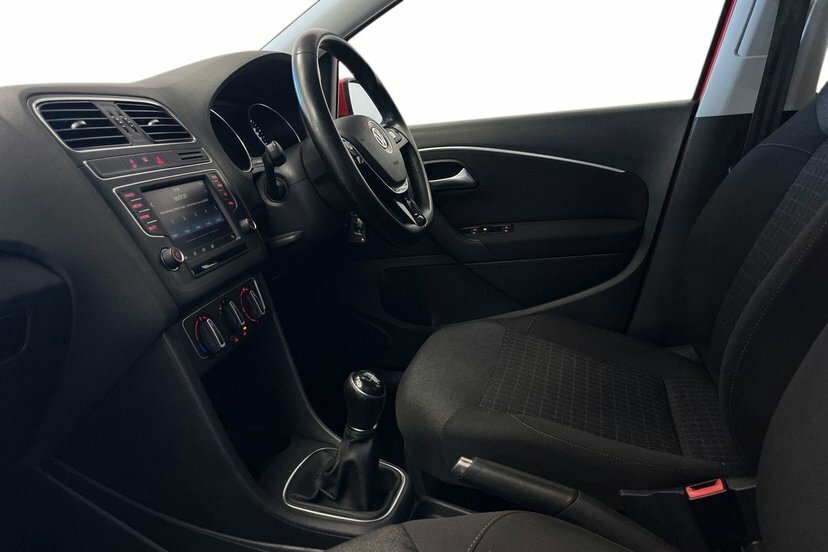 Volkswagen Polo 1.2 Tsi Bluemotion Tech Se Hatchback Ma Red #2