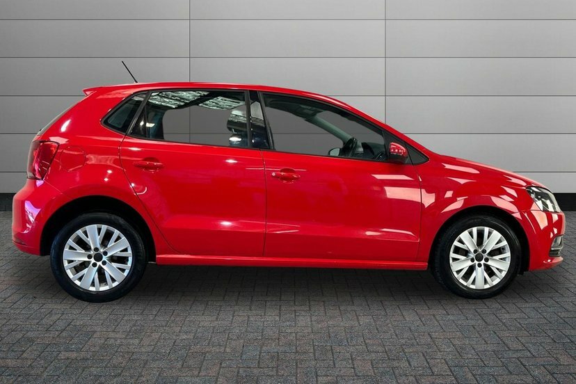 Volkswagen Polo 1.2 Tsi Bluemotion Tech Se Hatchback Ma Red #4