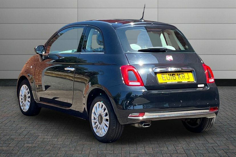 Fiat 500 1.2 Lounge Hatchback 69 Bhp Black #3