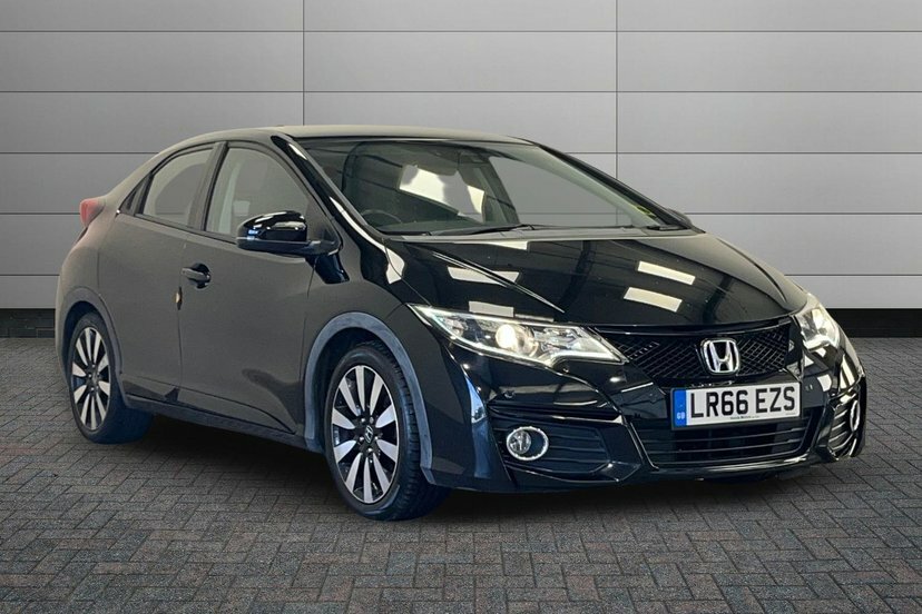 Honda Civic 1.8 I-vtec Se Plus Navi Hatchback Man Black