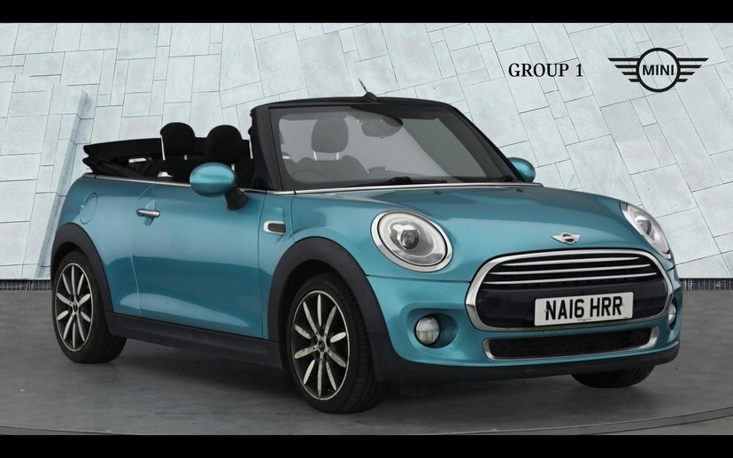 Mini Convertible Cooper Convertible Blue