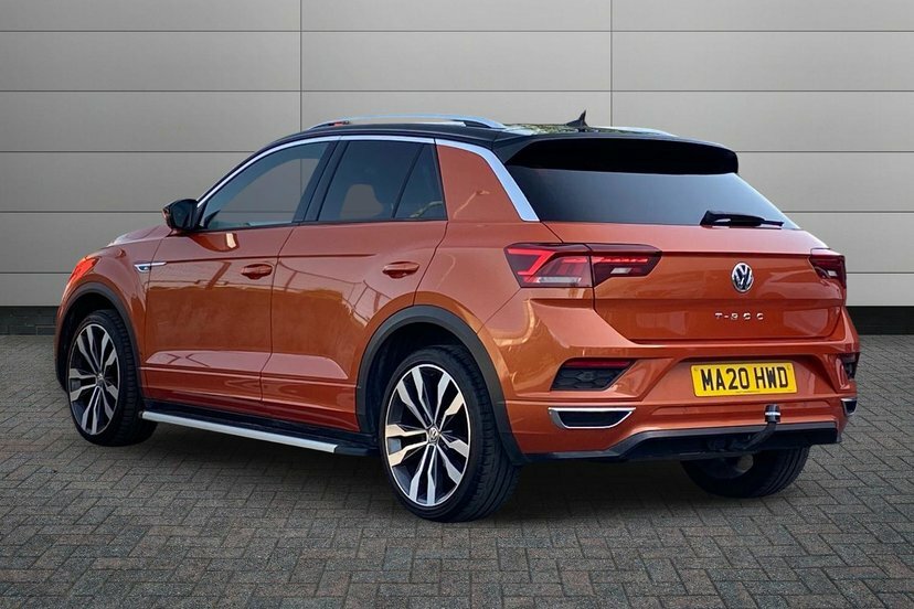 Volkswagen T-Roc 1.5 Tsi Gpf Evo R-line Suv 150 Black #3