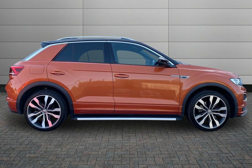 Volkswagen T-Roc 1.5 Tsi Gpf Evo R-line Suv 150 Black #4