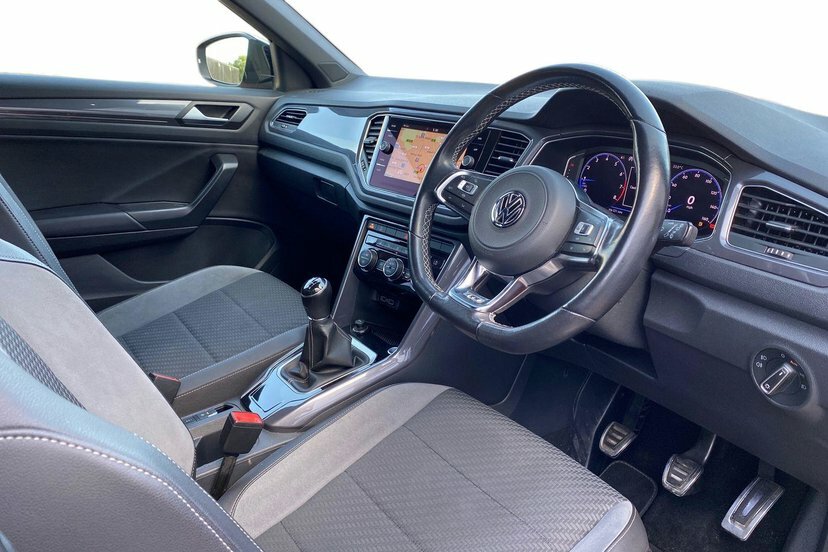 Volkswagen T-Roc 1.5 Tsi Gpf Evo R-line Suv 150 Black #6
