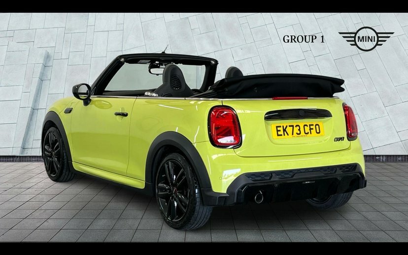 Mini Convertible Convertible Cooper Sport Yellow #2