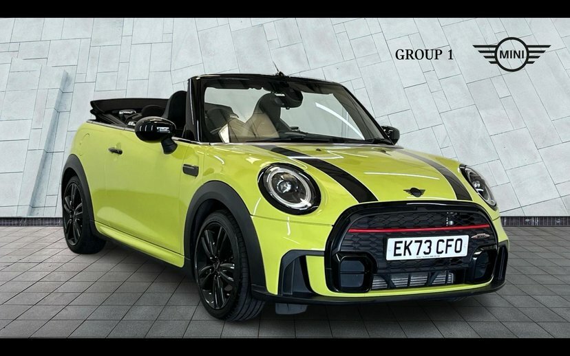 Mini Convertible Convertible Cooper Sport Yellow