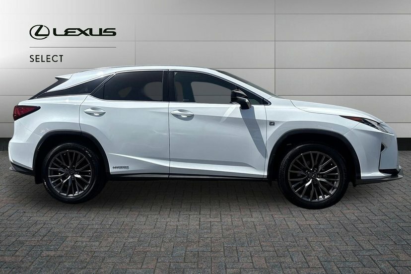 Lexus RX 3.5 450H V6 F Sport Suv Hybrid E-cvt 4W White #4