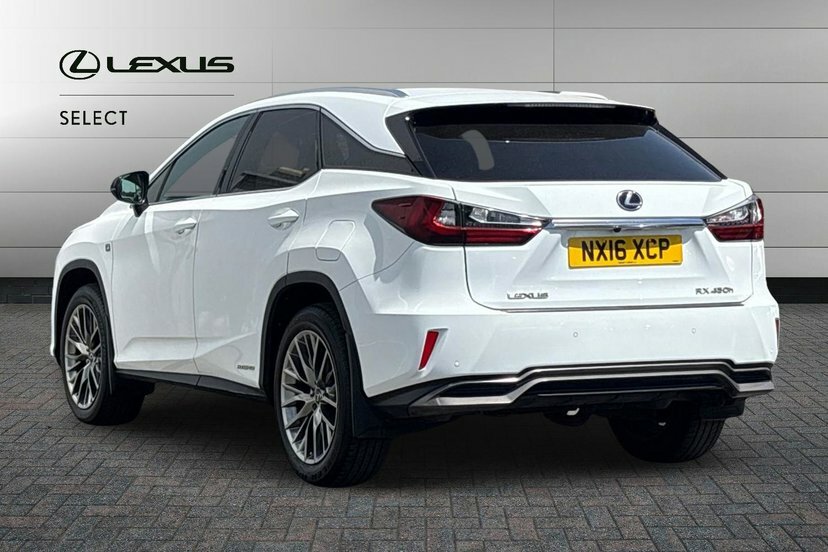 Lexus RX 3.5 450H V6 F Sport Suv Hybrid E-cvt 4W White #3