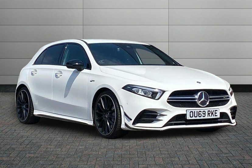 Mercedes-Benz A Class 2.0 A35 Amg Premium Hatchback Spds Dc White