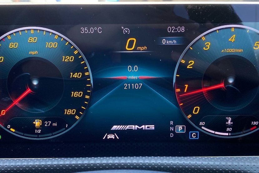 Mercedes-Benz A Class 2.0 A35 Amg Premium Hatchback Spds Dc White #6