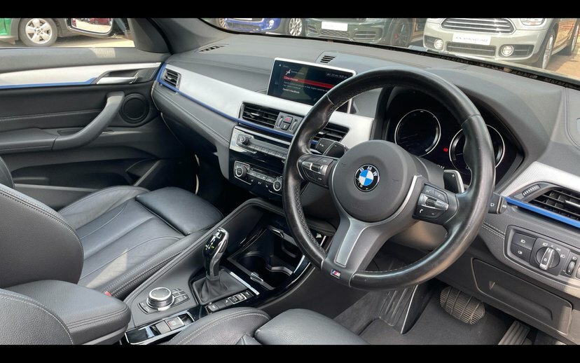 BMW X1 X1 Xdrive20d M Sport Black #6