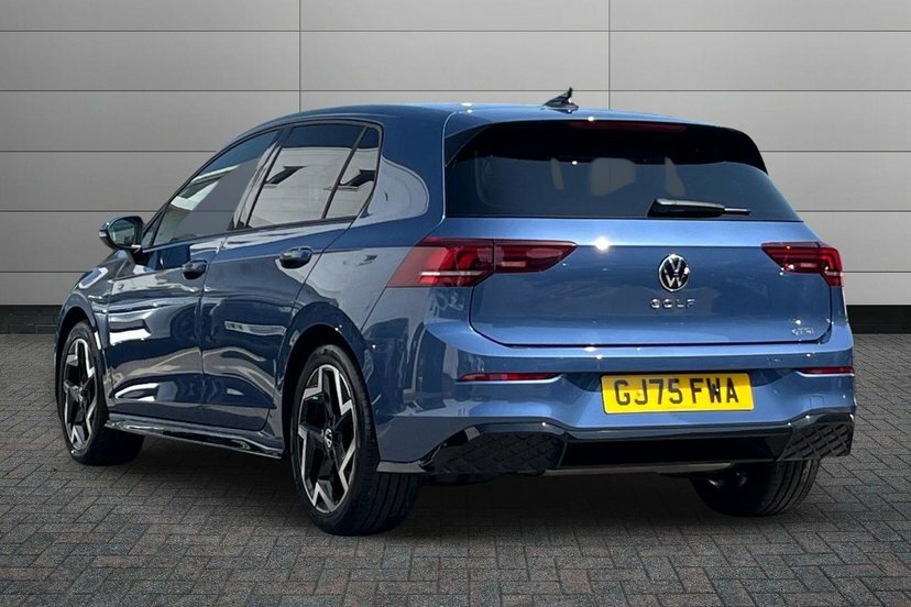 Volkswagen Golf 1.5 Etsi Mhev R-line Hatchback Hybrid D GJ75FWA Blue #3