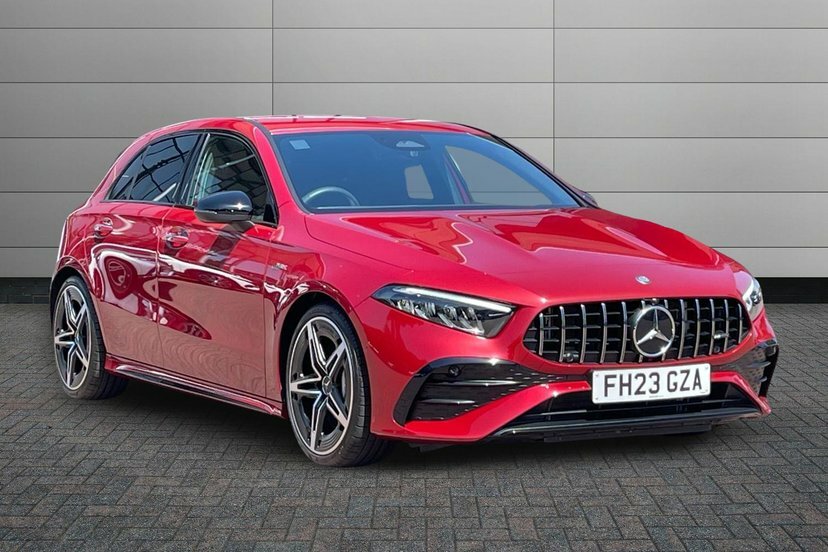 Mercedes-Benz A Class 2.0 A35h Mhev Amg Premium Hatchback H Red