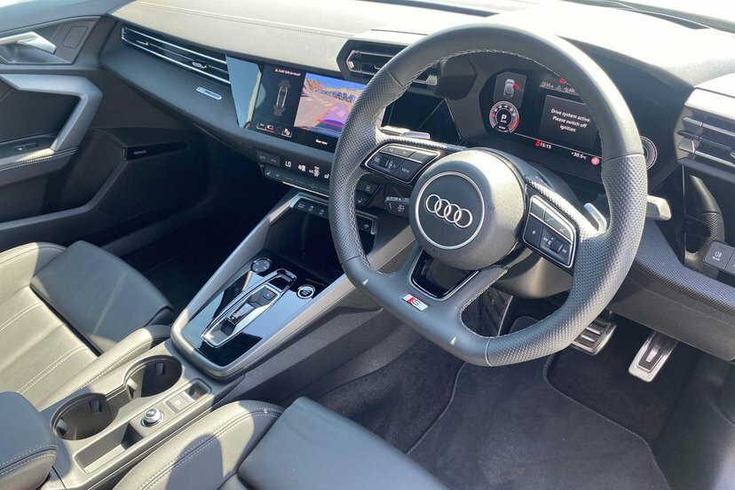 Audi A3 1.5 Tfsi Black Edition Sportback S Tron DK75WWD Grey #6