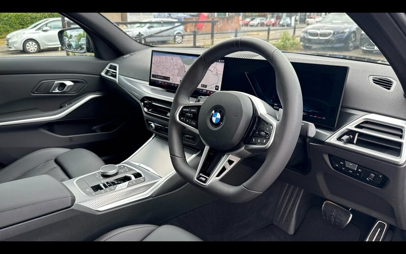 BMW 3 Series 320I M Sport Pro Saloon LL26CJJ Black #6