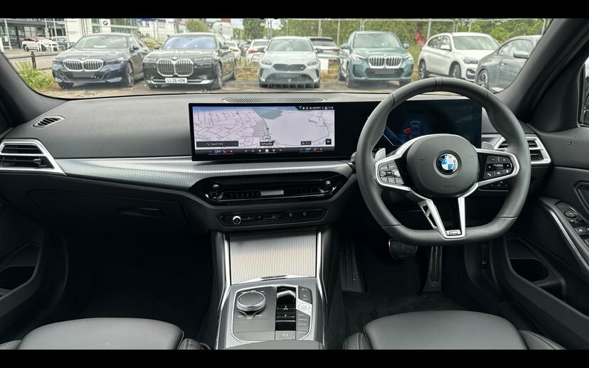 BMW 3 Series 320I M Sport Pro Saloon LL26CJJ Black #4